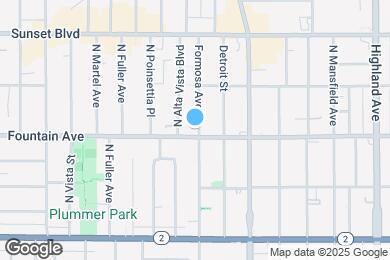 Map image of the property - 7205 Fountain Ave