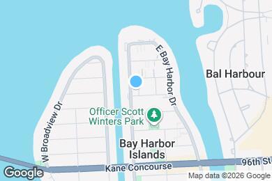 Map image of the property - 10001 W Bay Harbor Dr