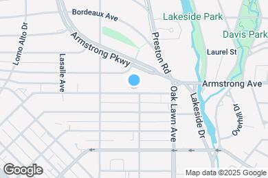 Map image of the property - 4151 Hawthorne Ave