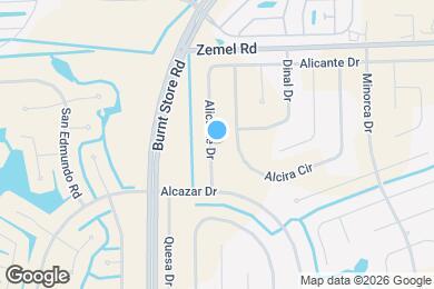 Map image of the property - 16124 Badalona Dr