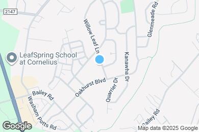 Map image of the property - 9938 Willow Leaf Ln