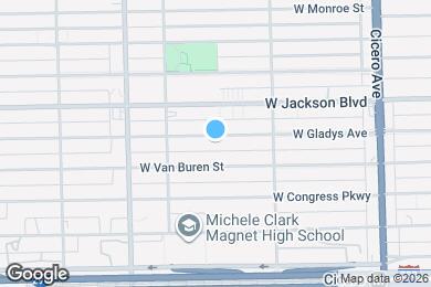 Map image of the property - 5055 W Gladys Ave