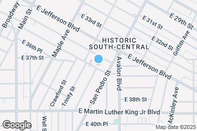 Map image of the property - 533 E 36th St