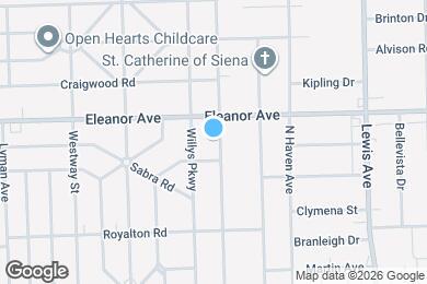 Map image of the property - 4417 Eastway St
