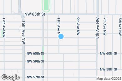Map image of the property - 957 NW 62nd St