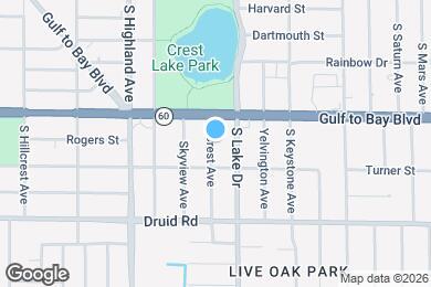 Map image of the property - 521 S Crest Ave