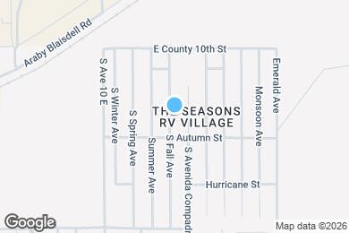 Map image of the property - 10253 S Fall Ave