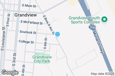 Map image of the property - 303 S Bois D Arc St