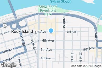 Map image of the property - 1808 3rd Ave