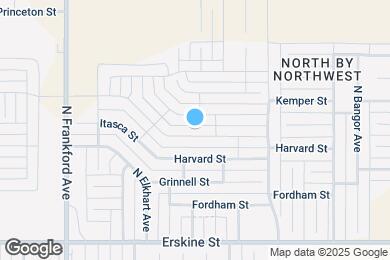 Map image of the property - 5528 Itasca St