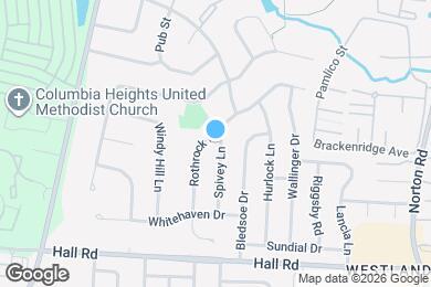 Map image of the property - 771 Spivey Ln