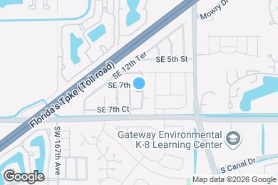 Map image of the property - 704 SE 14th Pl