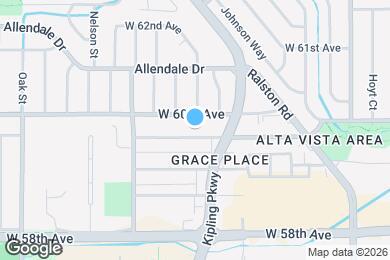 Map image of the property - 10211 W 59th Pl