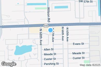Map image of the property - 6711 Franklin St