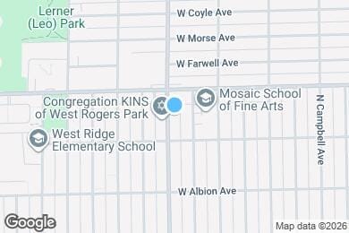 Map image of the property - 6733 N California Ave