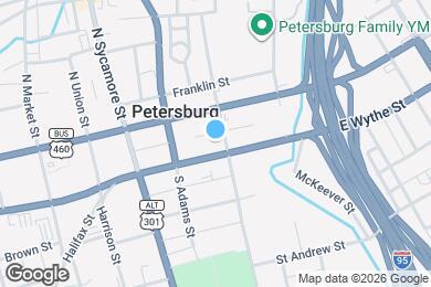 Map image of the property - 141 E Wythe St
