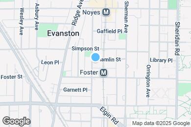 Map image of the property - 2025 Maple Ave