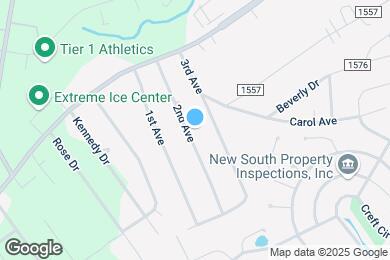 Map image of the property - 6712 2nd Ave