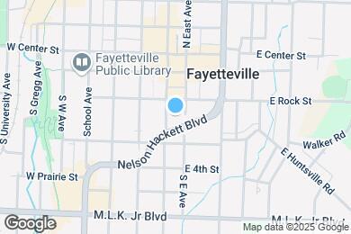 Map image of the property - 222 S Block Ave
