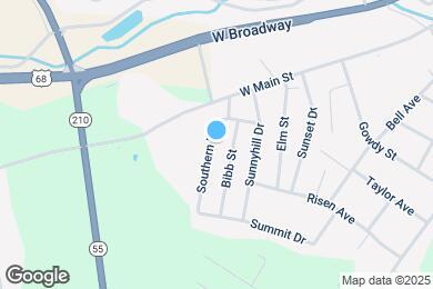 Map image of the property - 205 Southern Dr
