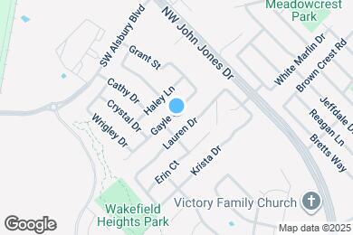 Map image of the property - 1321 Gayle St