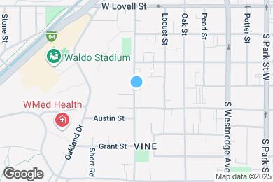 Map image of the property - 707 Davis St