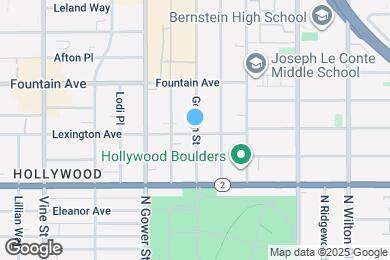 Map image of the property - 1205 Gordon St
