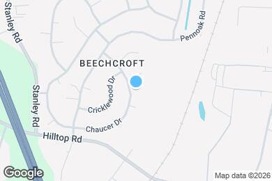 Map image of the property - 4603 Chaucer Dr