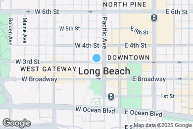 Map image of the property - 230 W 3rd St