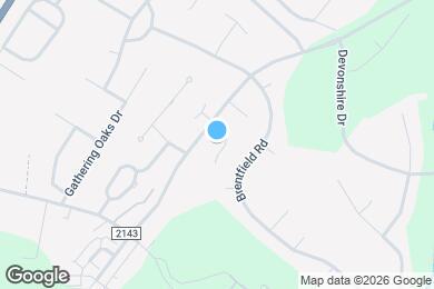 Map image of the property - 8670 Brook Glen Ln