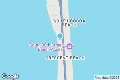 Map image of the property - 2850 S Atlantic Ave