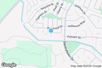 Map image of the property - 3275 Madrone St