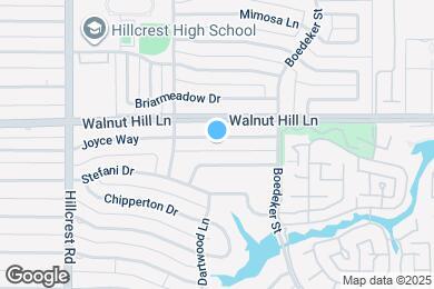 Map image of the property - 7158 Joyce Way