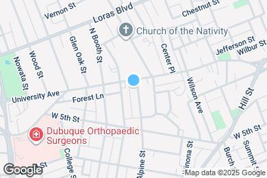Map image of the property - 861 Alpine St