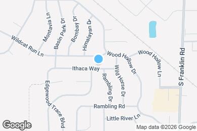 Map image of the property - 8006 Ithaca Way