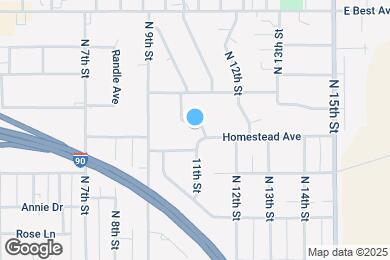 Map image of the property - 2xxx E Monte Vista Dr