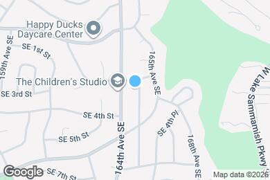 Map image of the property - 215 165th Ave SE