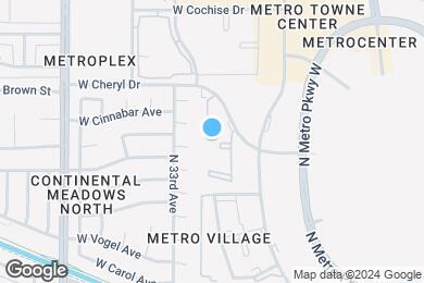 Map image of the property - Madera at Metro