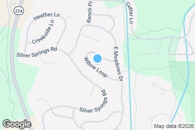 Map image of the property - 1484 Willow Loop