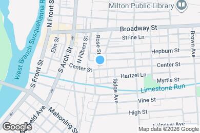 Map image of the property - 121 Center St