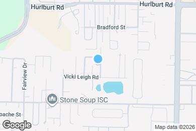 Map image of the property - 993 John Wayne Cir