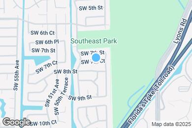Map image of the property - 4971 SW 7th Ct