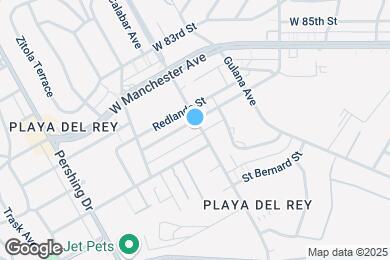Map image of the property - 8110 Redlands St