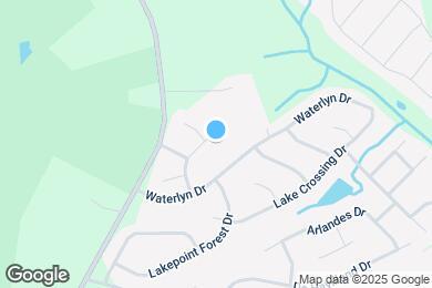 Map image of the property - 15215 Edgewater Forest Ln