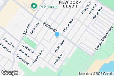 Map image of the property - 211 Milton Ave