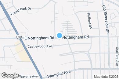 Map image of the property - 262 E Nottingham Rd