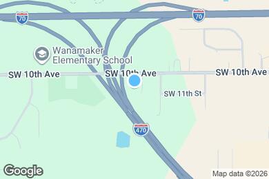Map image of the property - 1021 SW Marge Ct