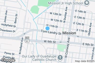 Map image of the property - 1100 W La Pointe Ave