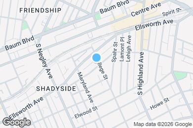 Map image of the property - 624 College Ave