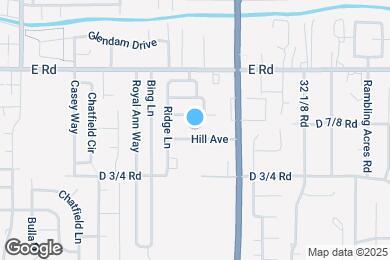 Map image of the property - 3190 1/2 Hill Ave